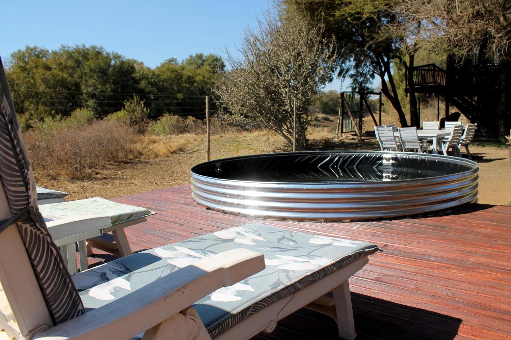 Ndlovu Log Home Dinokeng Klipdrift Ngoại thất bức ảnh